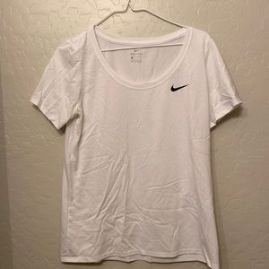 Nike athletic Shirt-Size M-White